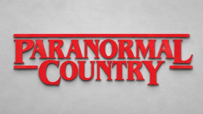 Paranormal Country logo promoting centralized paranormal research, evidence sharing, and community collaboration platform.