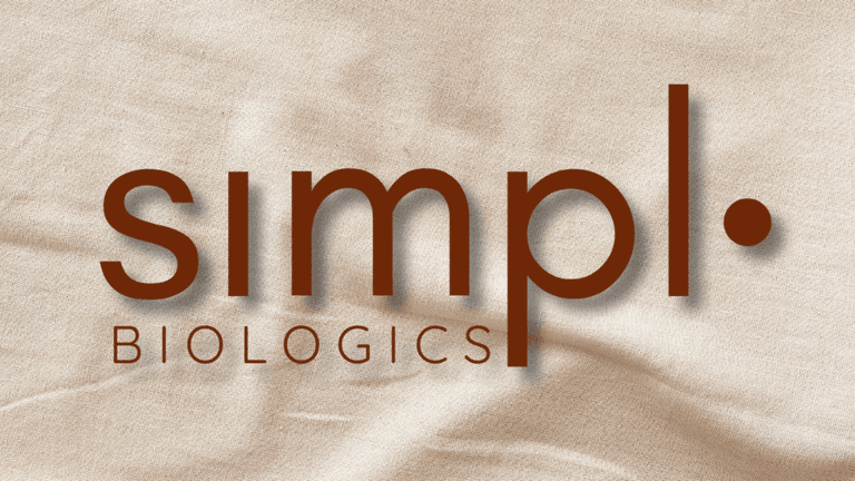 Simpl.bio's logo, symbolizing a science-driven wellness brand offering natural, research-backed supplements designed to support women's health and balance.
