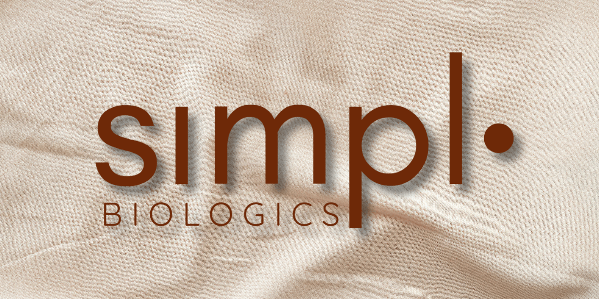 Simpl.bio's logo, symbolizing a science-driven wellness brand offering natural, research-backed supplements designed to support women's health and balance.