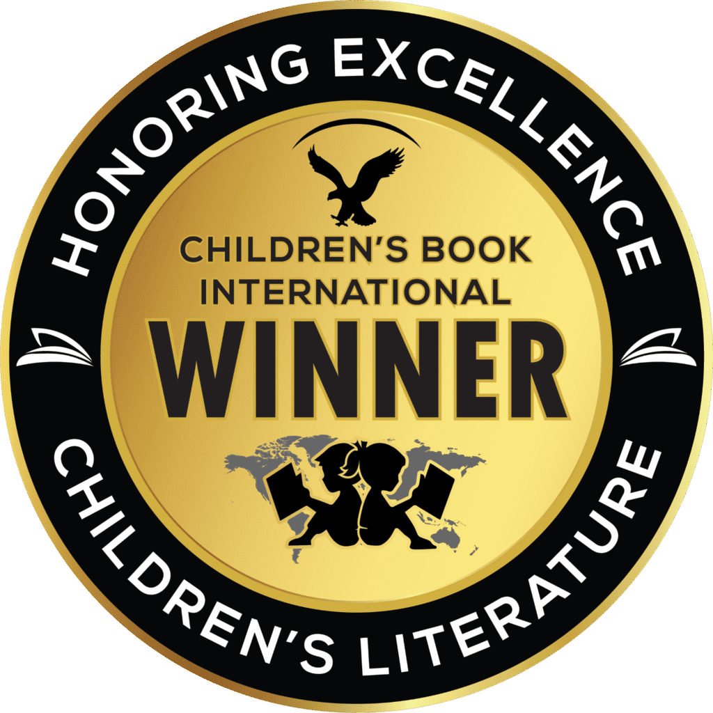 Children’s Book International Winner award badge for Honoring Excellence in Children’s Literature.
